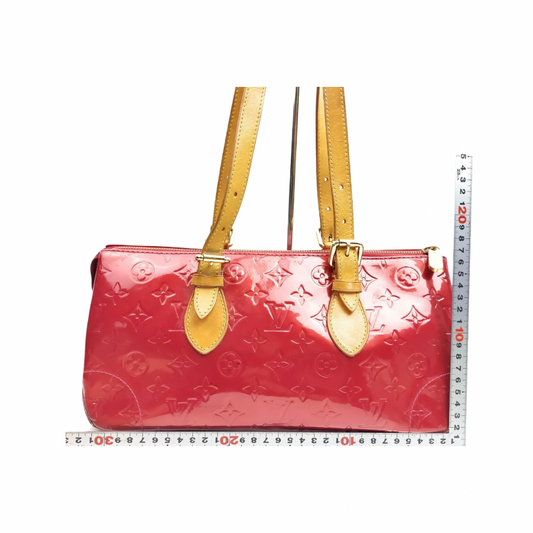 Louis Vuitton Red Vernis Rosewood